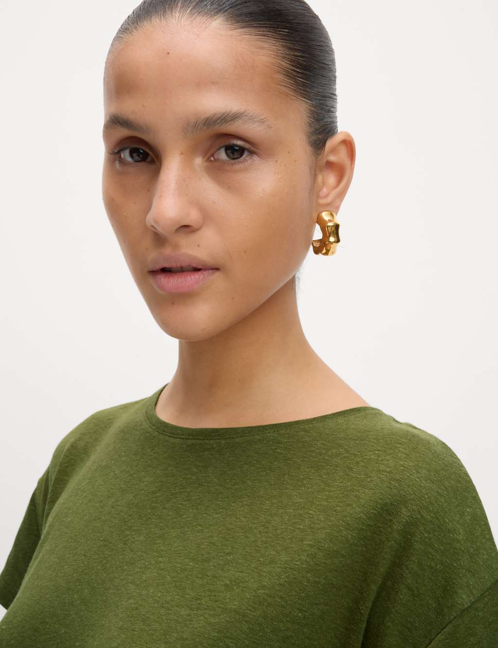 Linen Blend T-Shirt