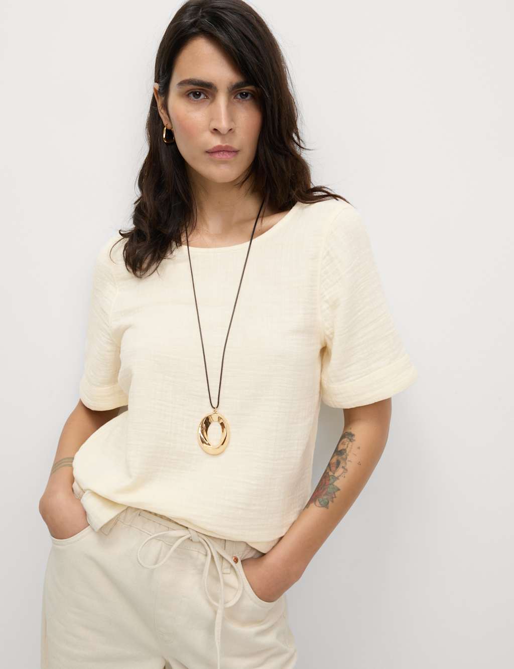 Pure Cotton Regular Fit Top