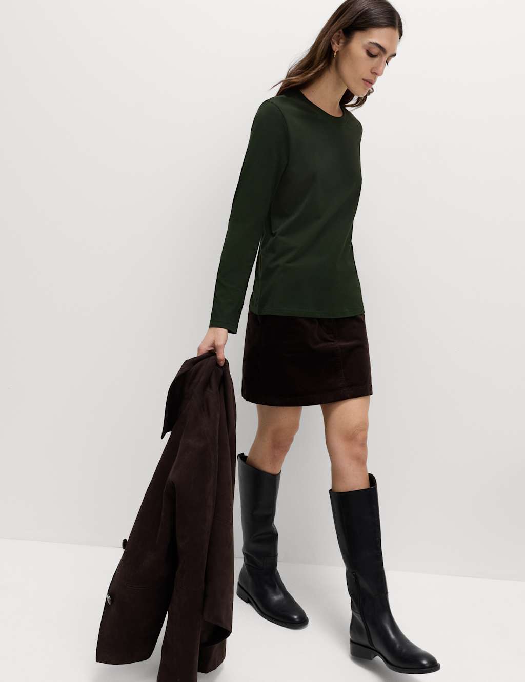 M&S Pure Cotton Everyday Fit Top Holly