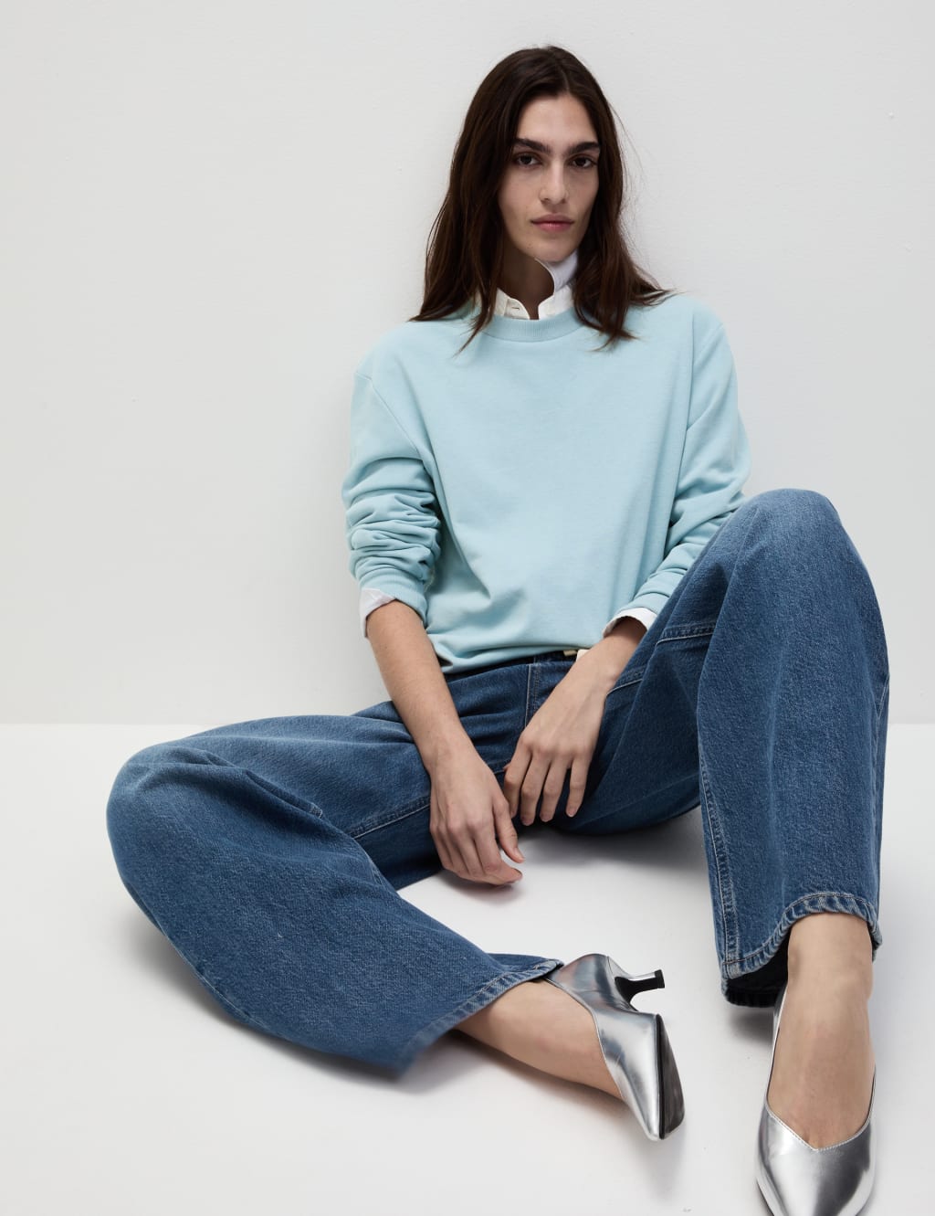 Cotton Rich Sweatshirt