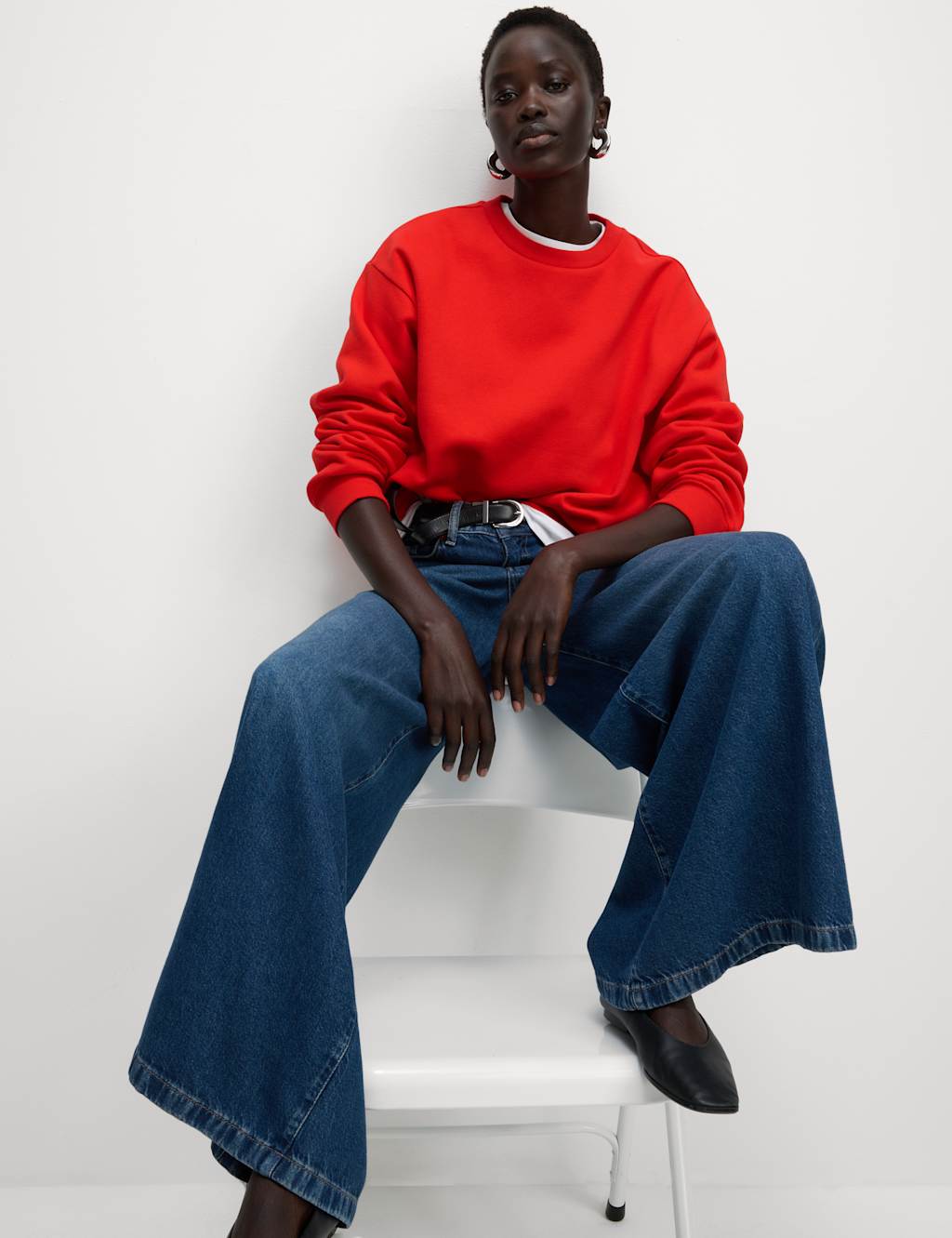Cotton Rich Sweatshirt