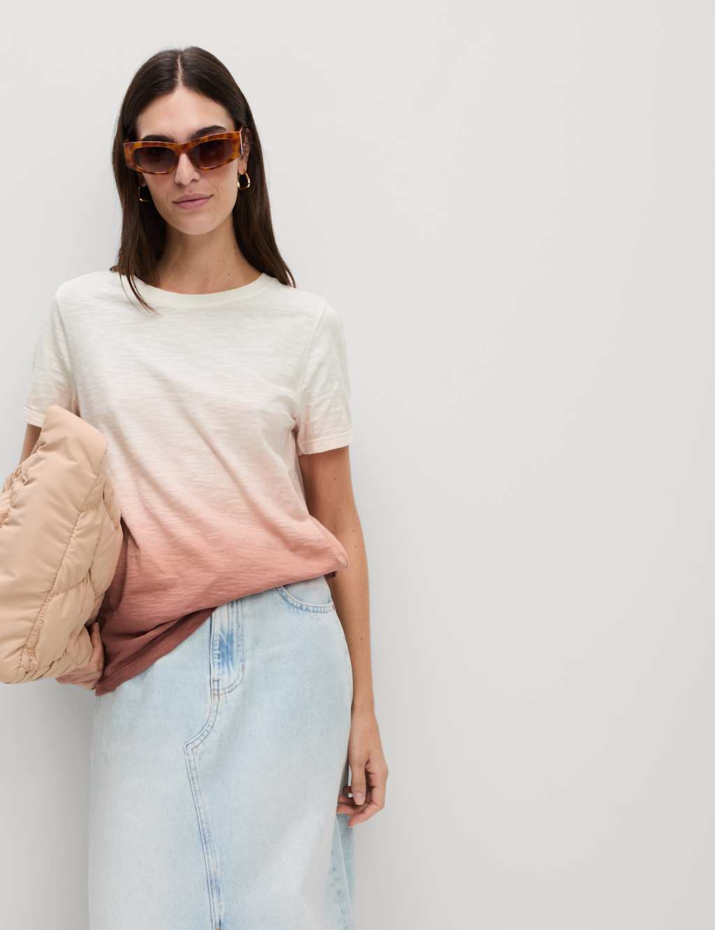 Pure Cotton Tie Dye Ombre Tee