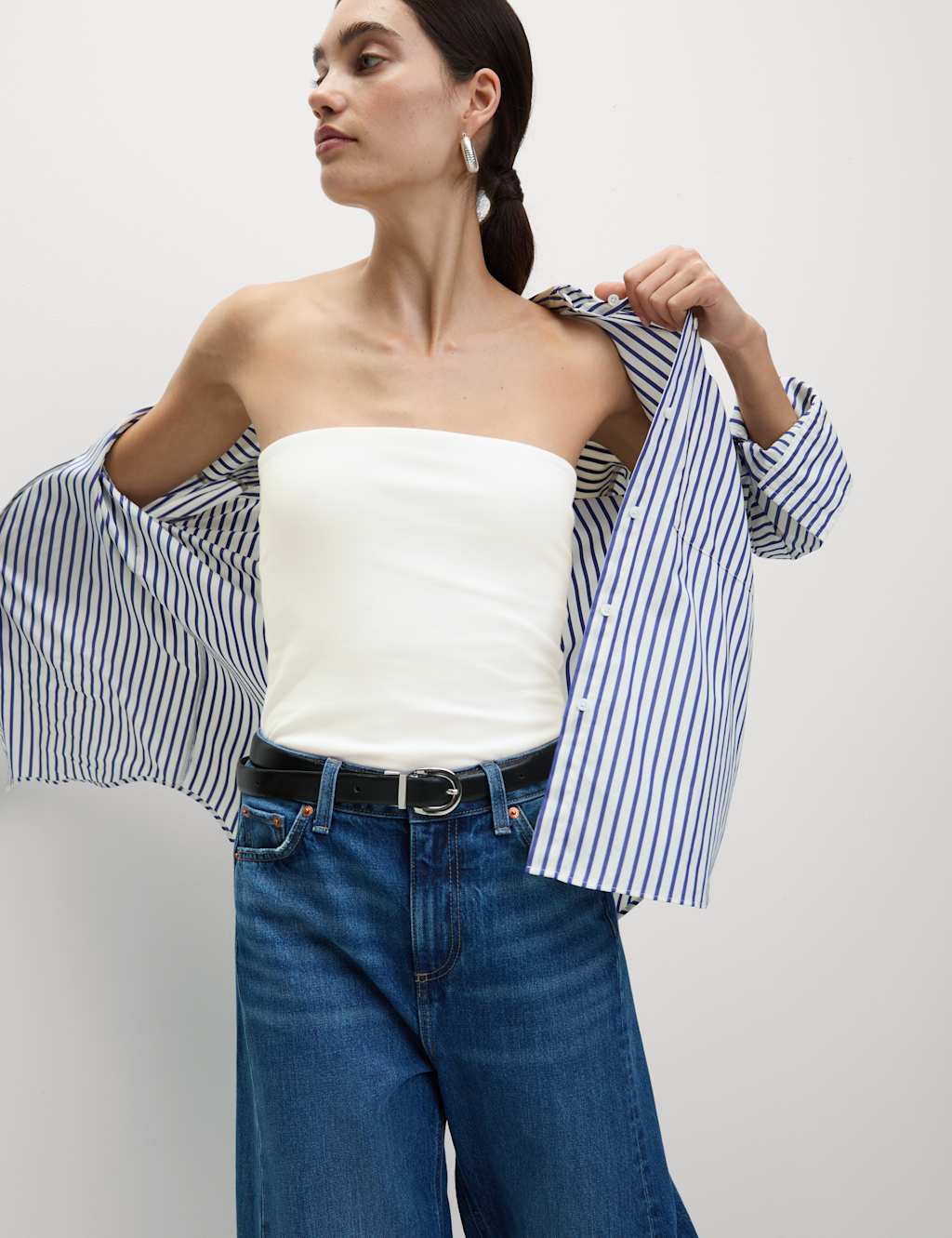 Cotton Rich Bandeau Top