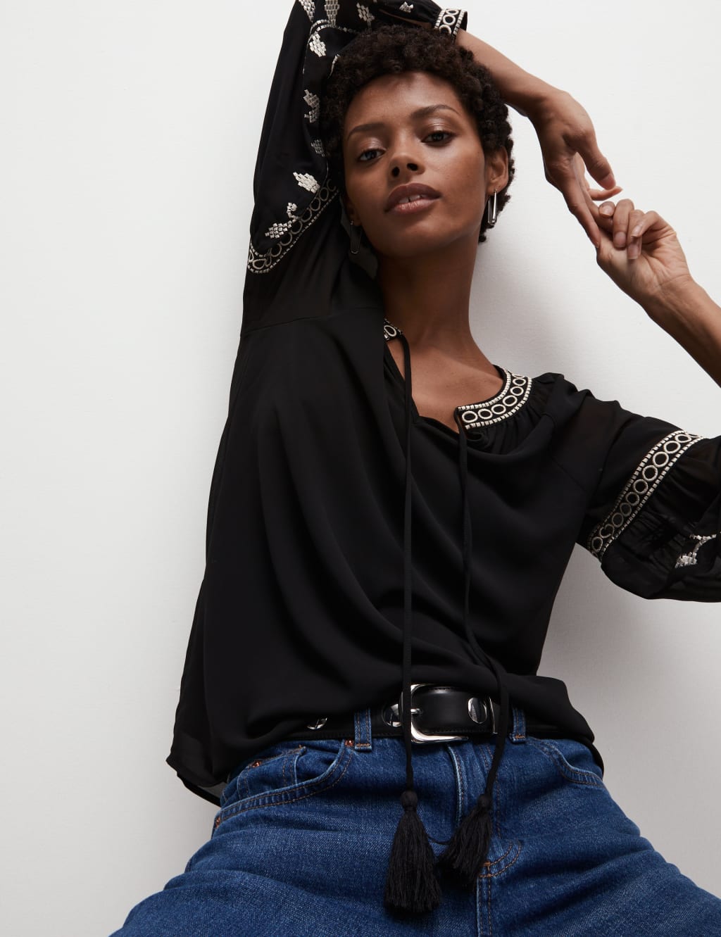 M&s ladies party tops shop
