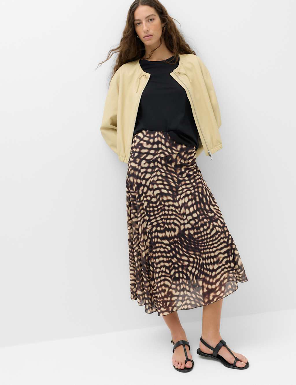 The Statement Skirt That Does the Styling for You
