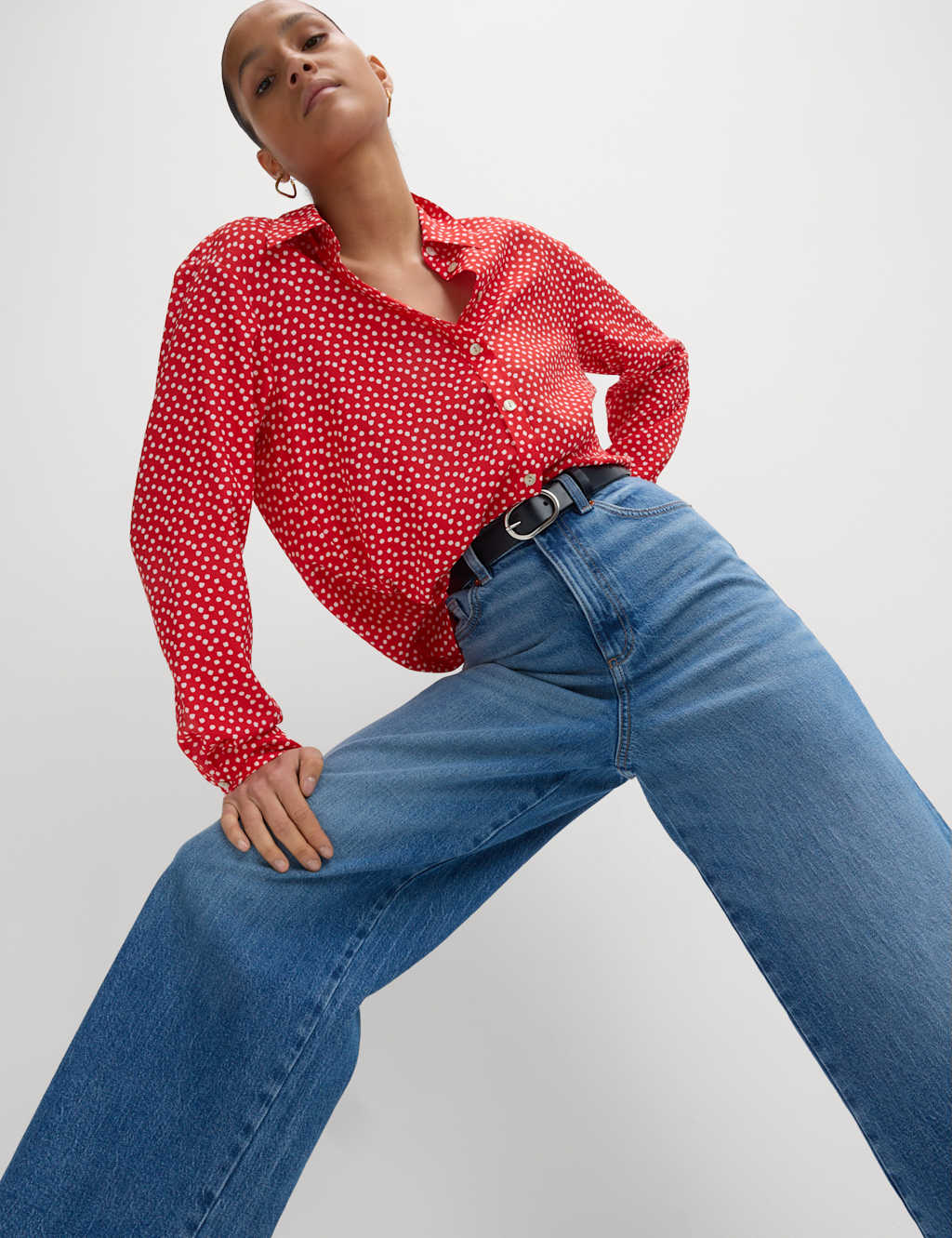 Printed Collared Shirt