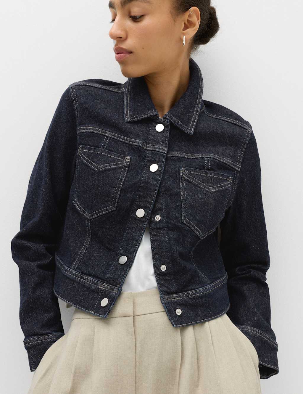 The Denim Jacket With a Smarter Silhouette