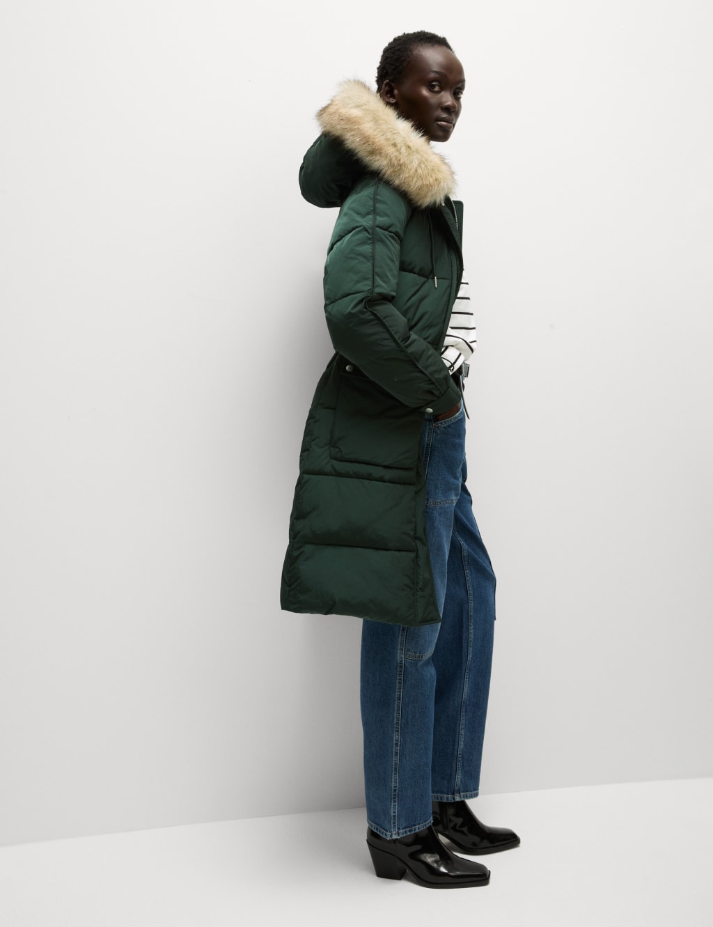 Women s Green Coats Jackets at M S