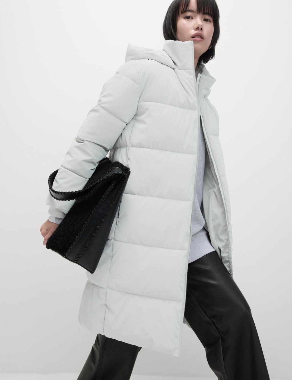 Plus size padded coats clearance
