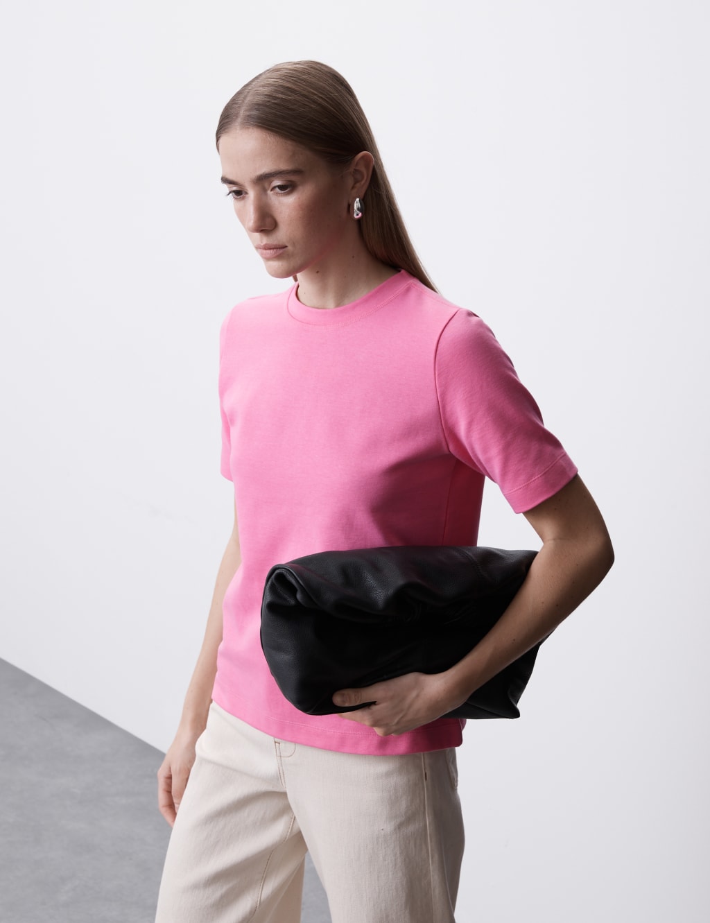 Pink Graphic Top (S-M)