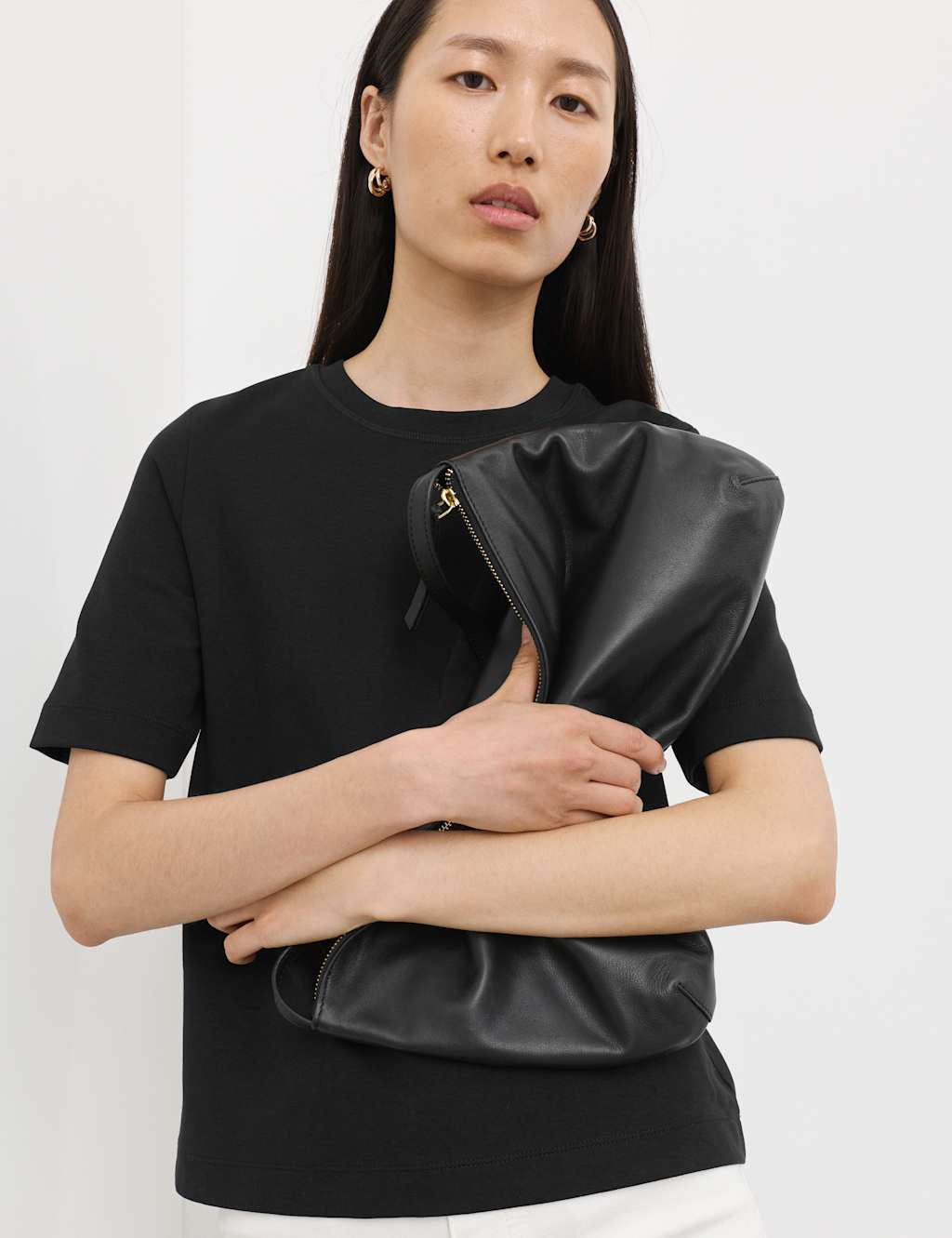 Autograph Women's Cotton Rich Premium T-Shirt - 8 - Black