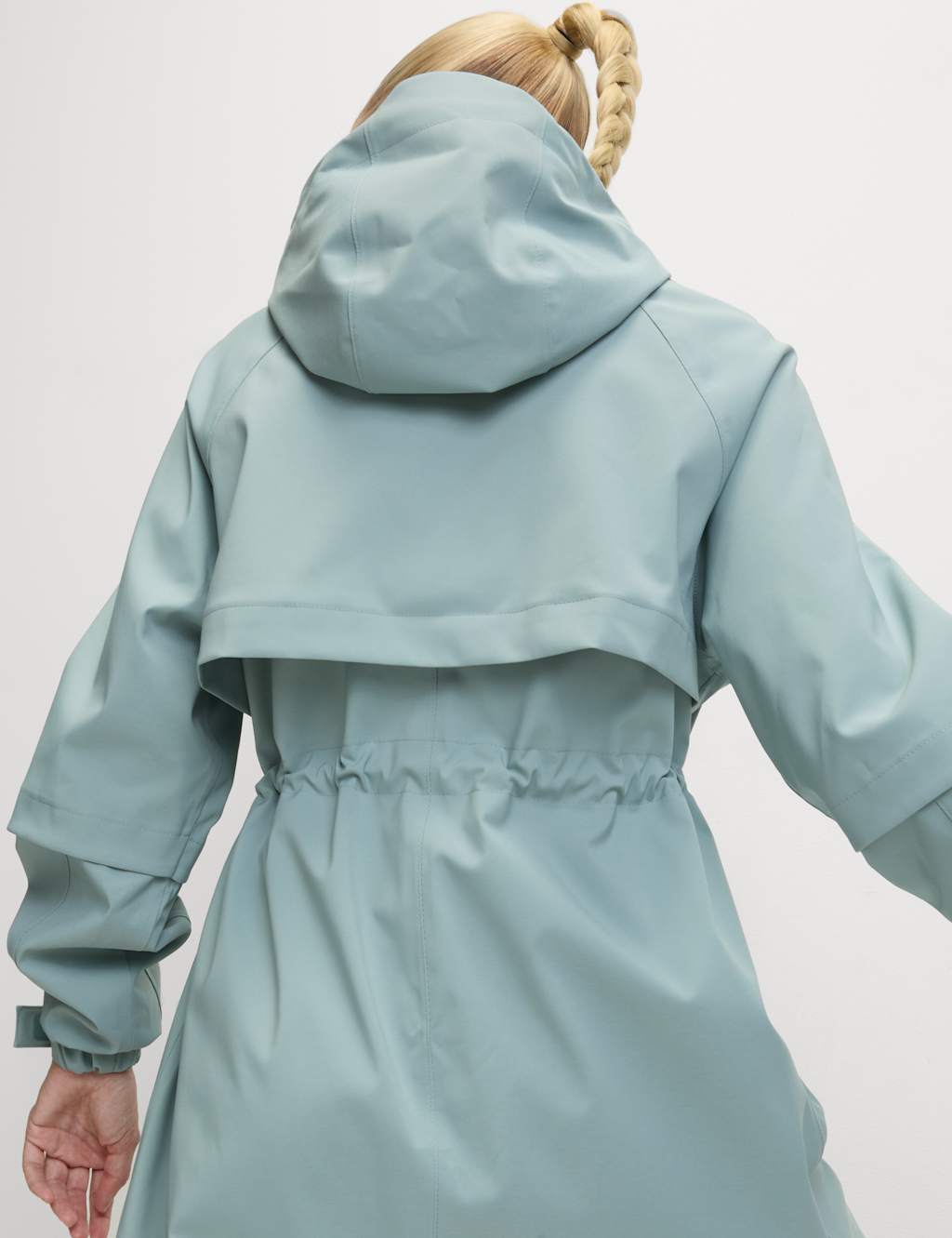 Goodmove Stormwear Ultra Waterproof Hooded Parka Light Mint