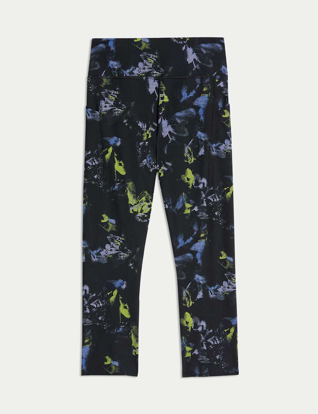 Go Train High Waisted Cropped Gym Leggings