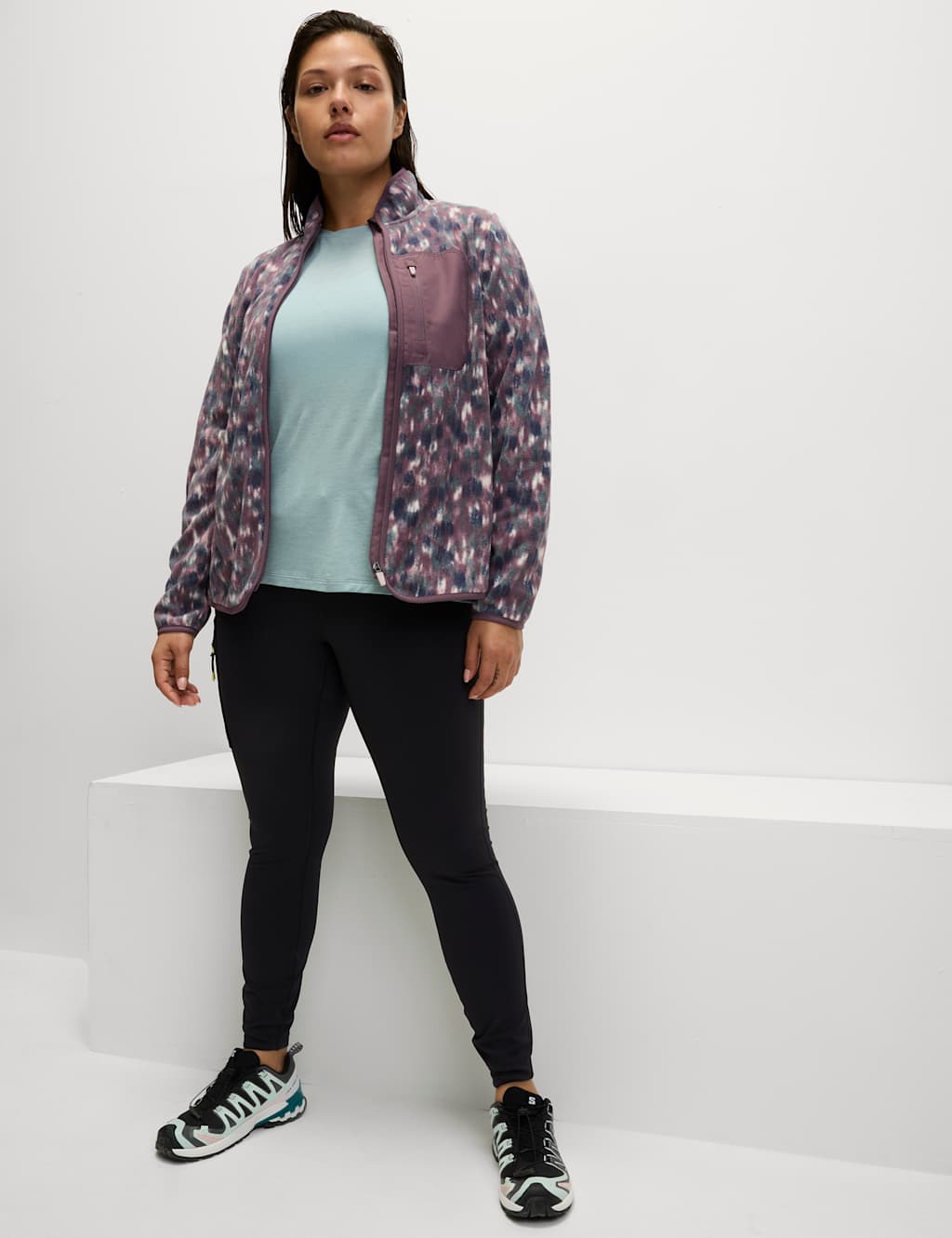 Goodmove Lightweight T-Shirt with Merino Wool Light Mint