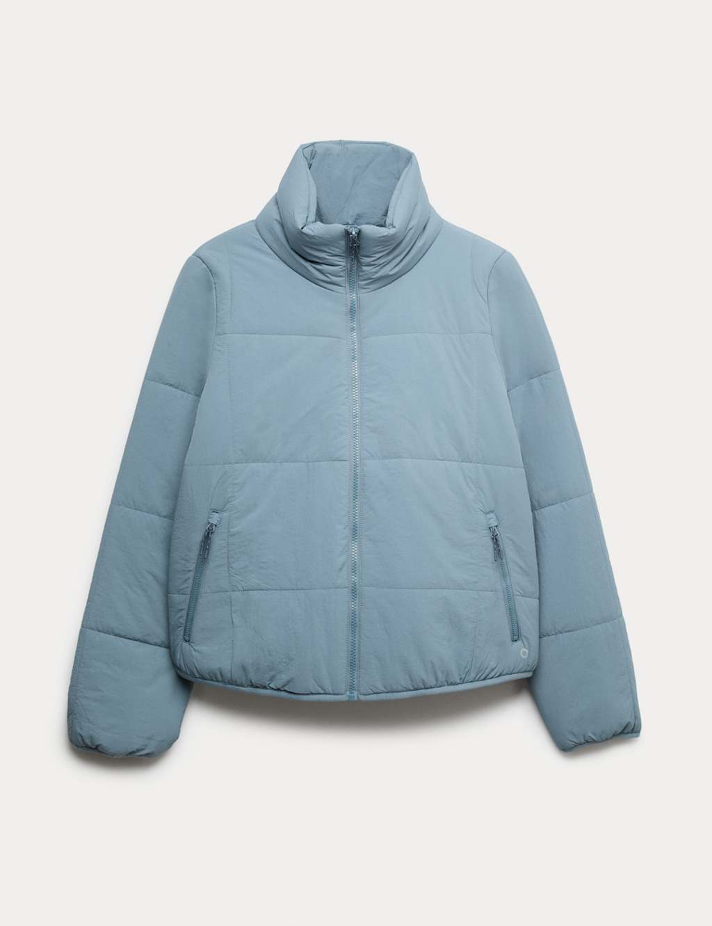 Goodmove Stormwear Quilted Puffer Jacket Slate Blue