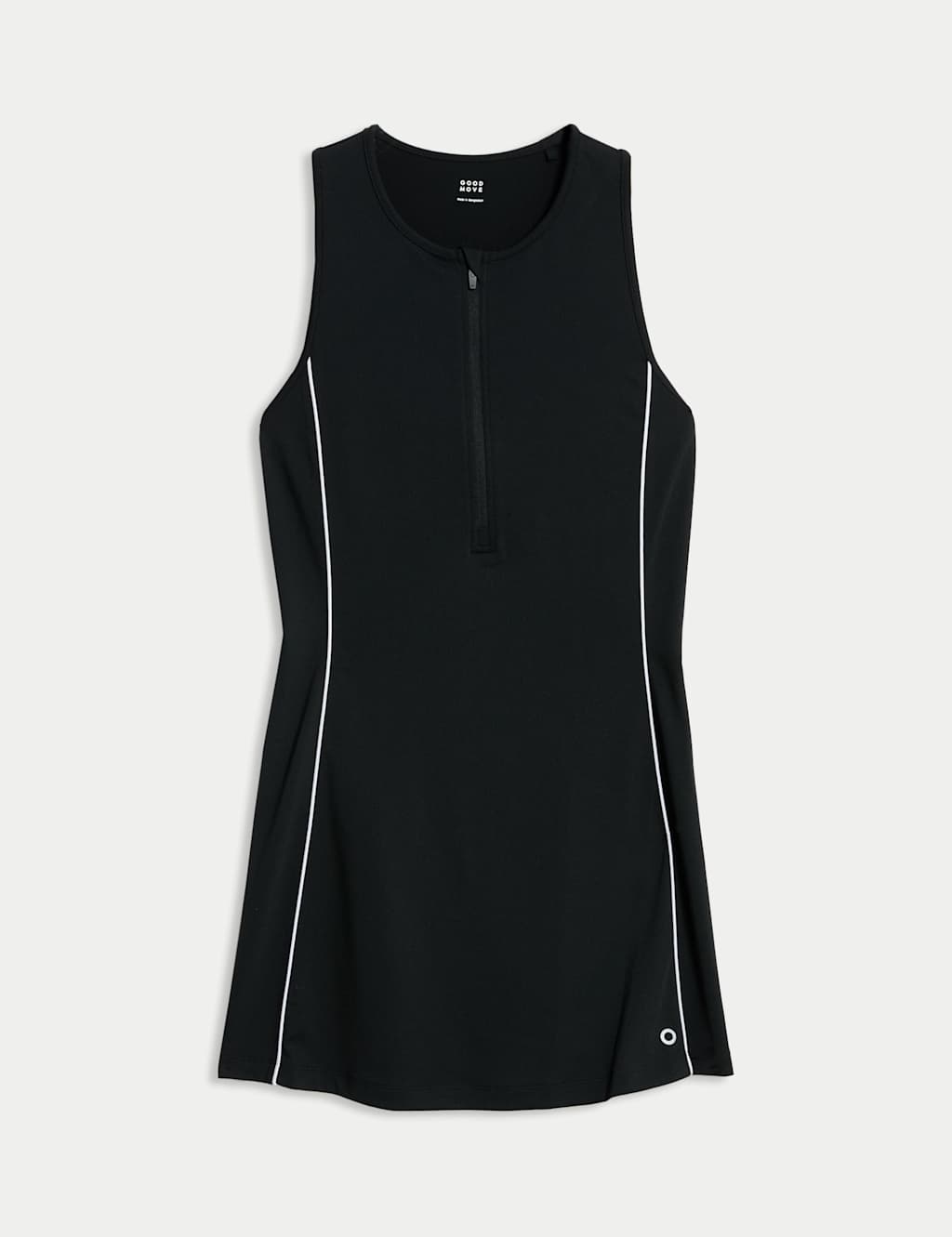Racerback Round Neck Tennis Dress