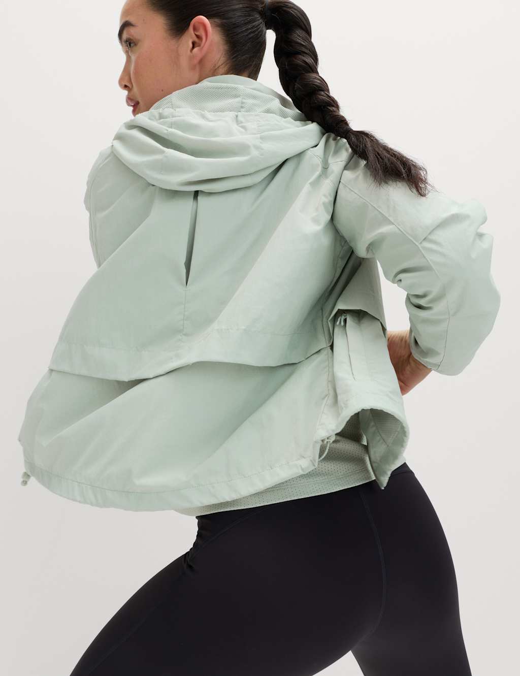 Goodmove Women's Stormwear Hooded Jacket - 22 - Soft Green