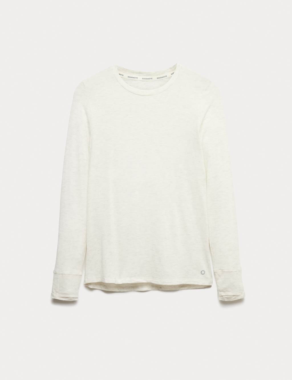Goodmove Women's Merino Blend Lightweight Baselayer Top - 16 - Ivory, Dark Claret,Ivory