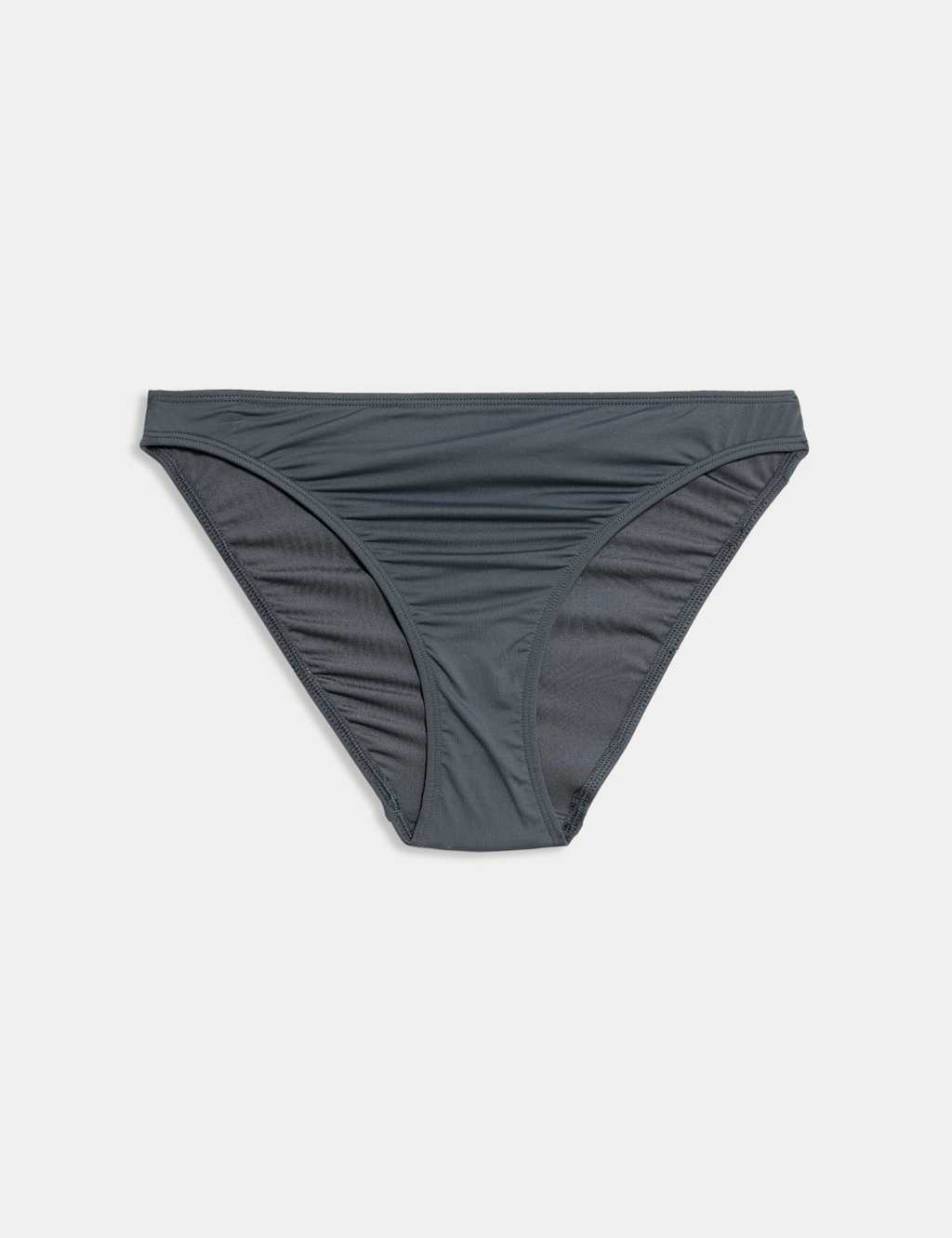 M&S High Leg Bikini Bottoms Nightshade