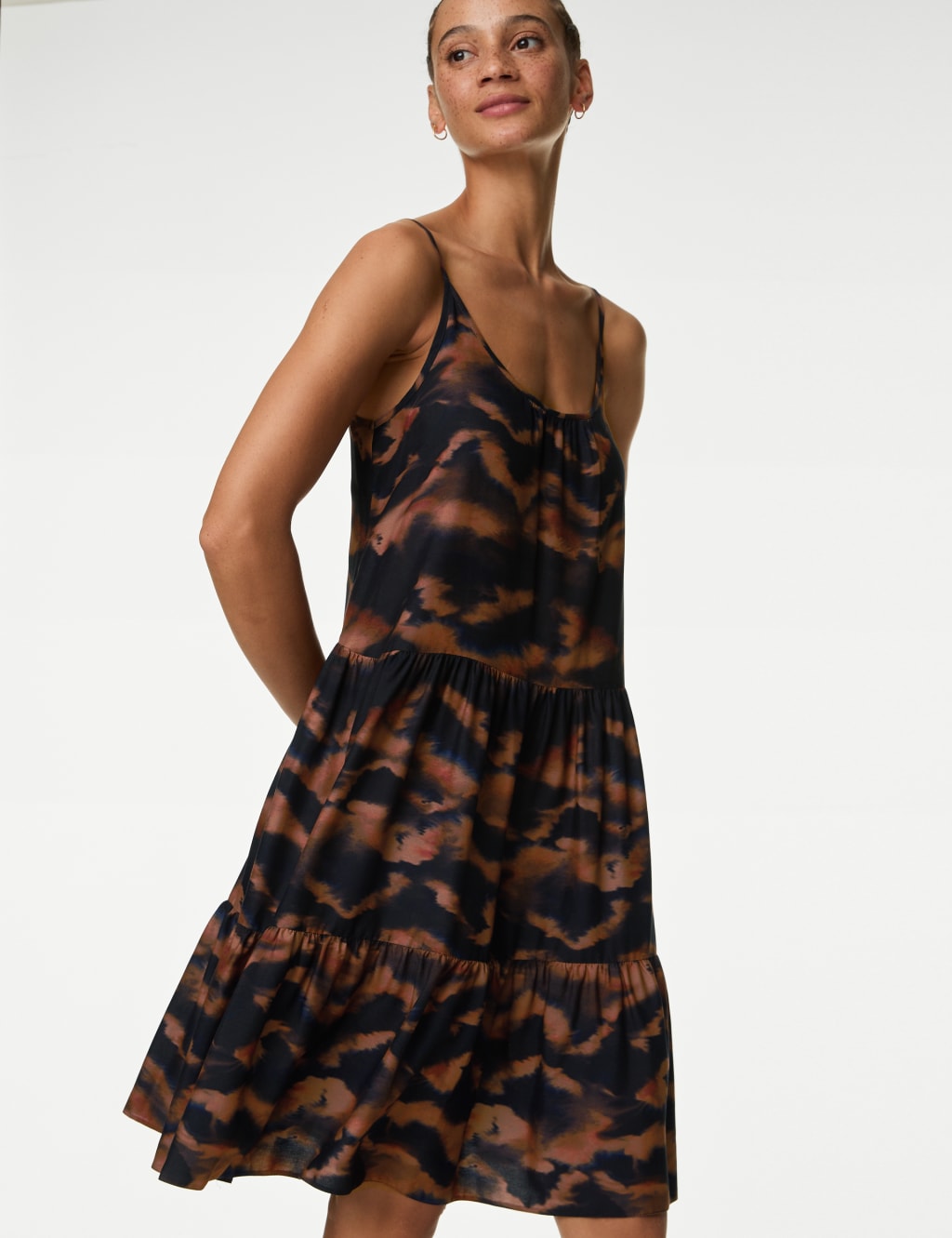 Mini Tiered Beach Dress