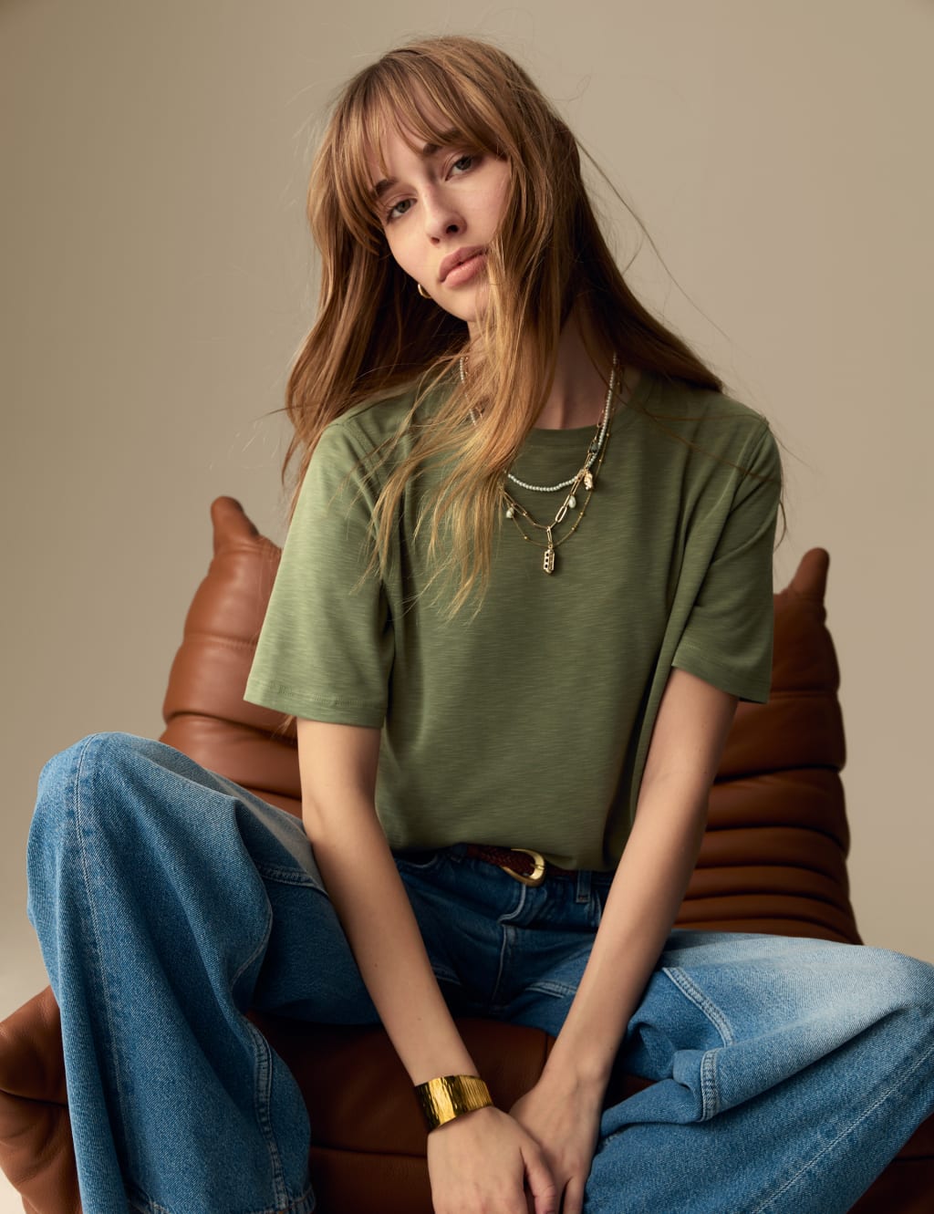 Modal Rich Oversized T-Shirt