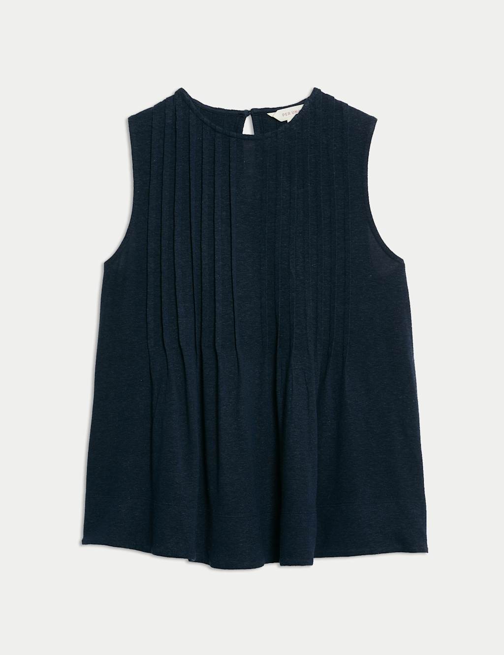 Plisse Pintuck Top