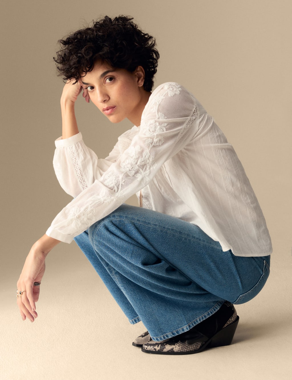Women s Cotton Tops at M S