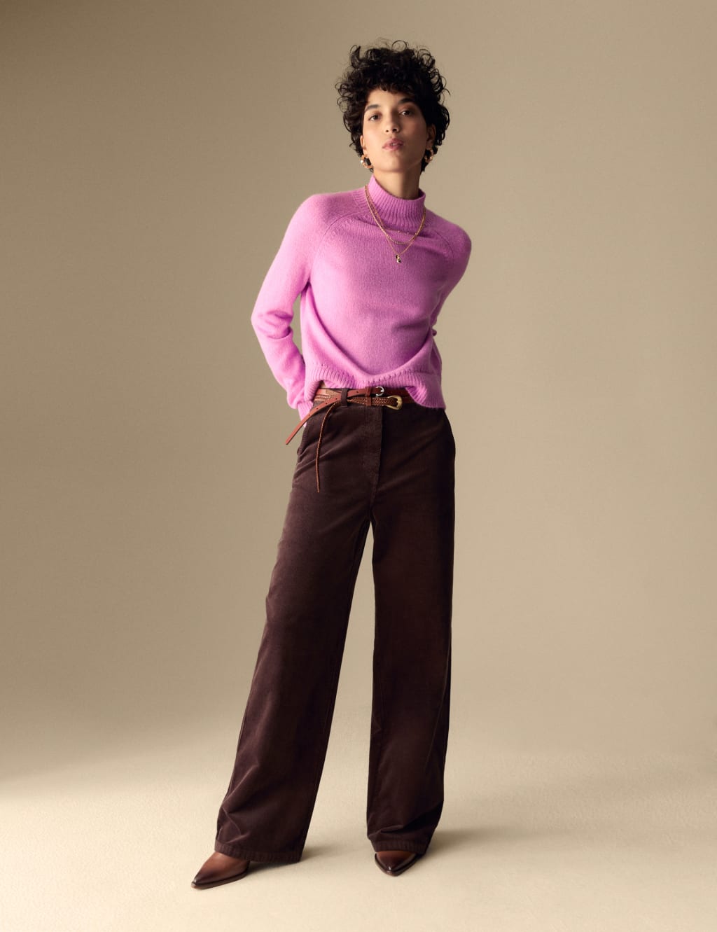 Pink Per Una Jumpers Cardigans at M S