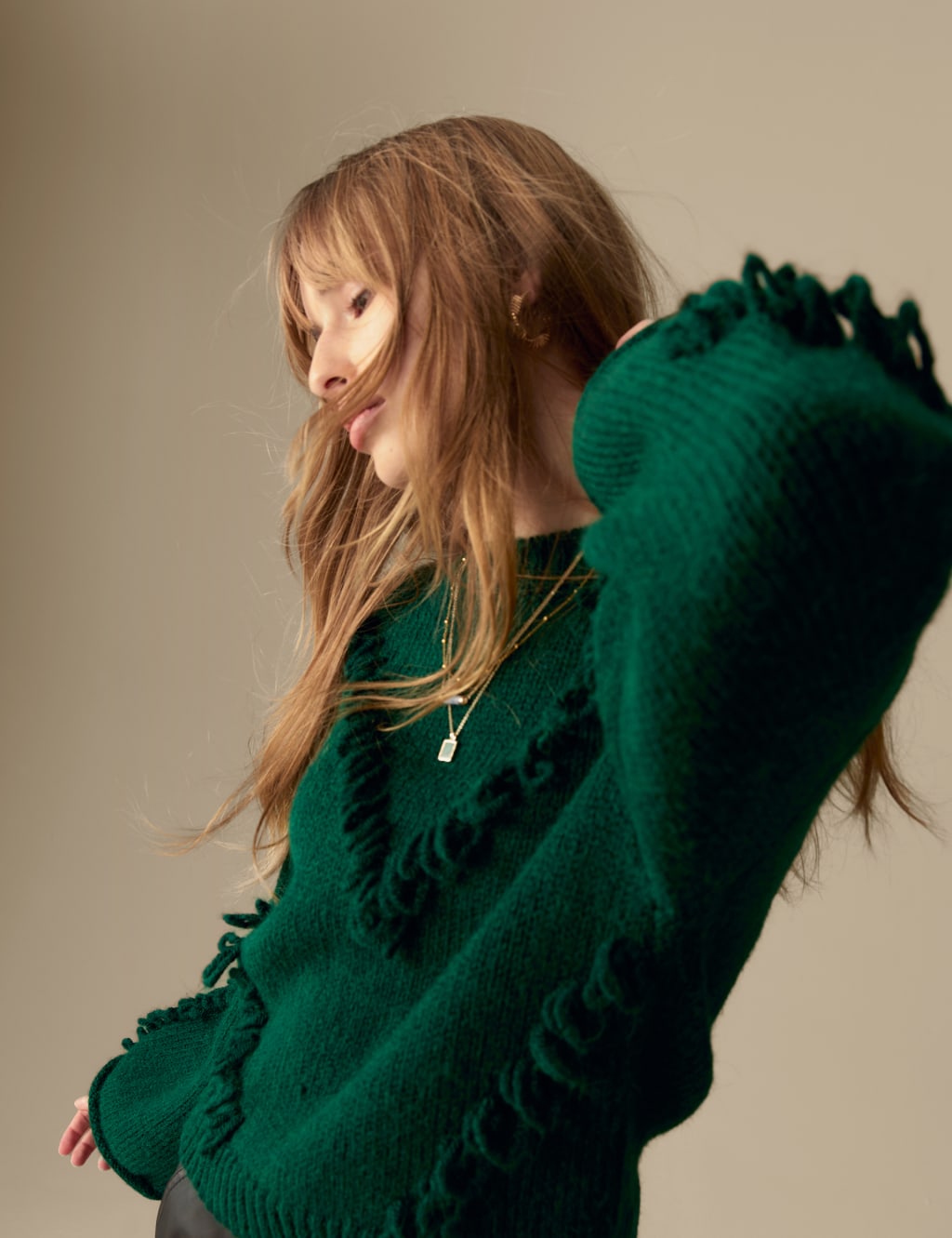 Women s Green Jumpers at M S