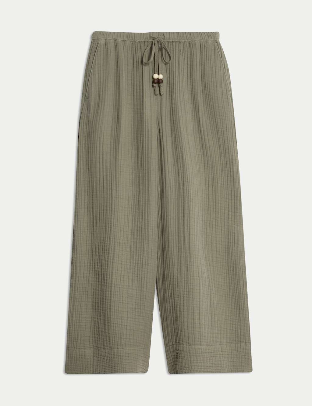 Pure Cotton Wide Leg Culottes