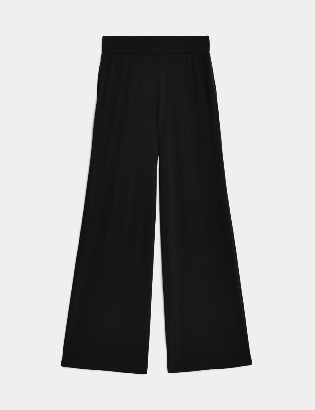 Jersey Elasticated Waist Wide Leg Culottes