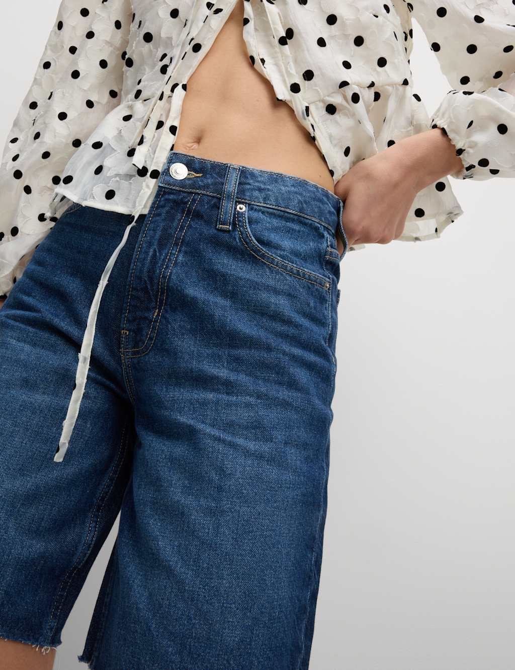 Pure Cotton Bermuda Shorts