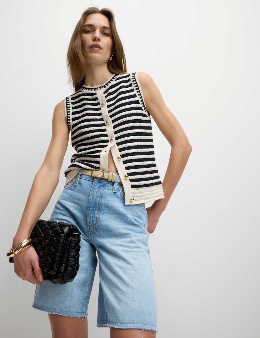Pure Cotton Bermuda Shorts