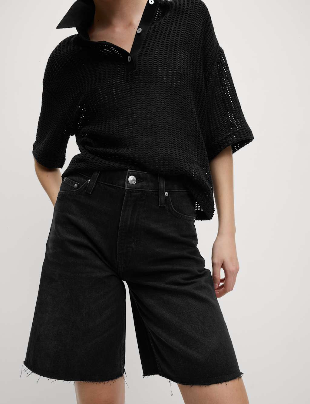 Pure Cotton Bermuda Shorts