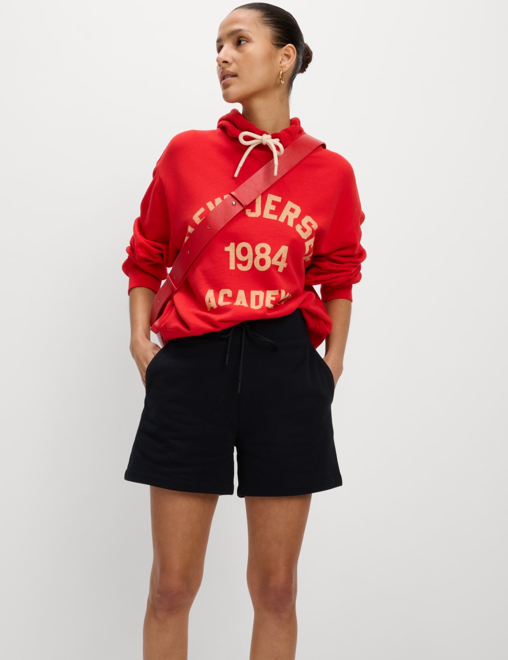 Cotton Rich Jersey Jogger Shorts