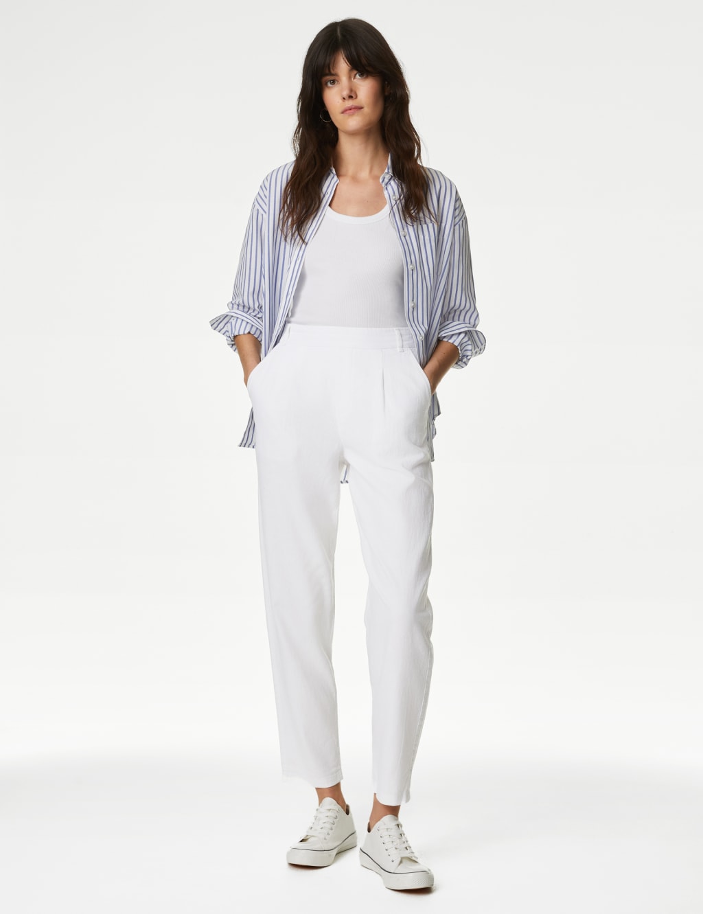 Women s Linen Clothing at M S IE