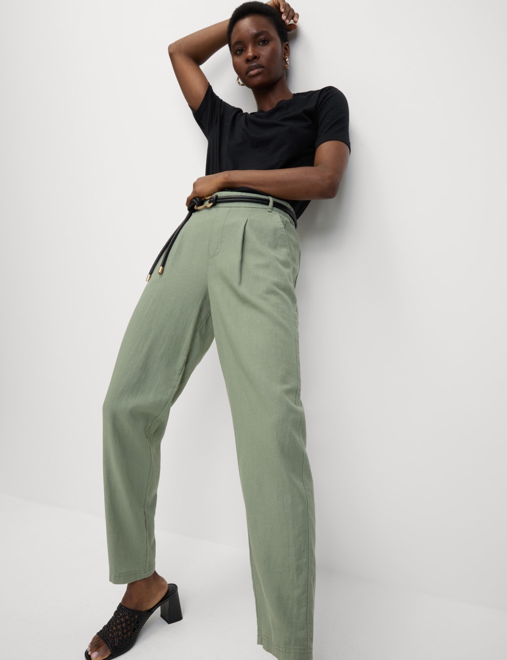 Women s Tapered Trousers at M S