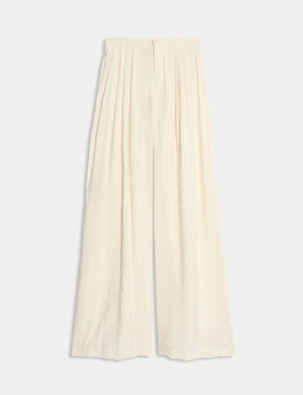 Pleated Palazzo Trousers