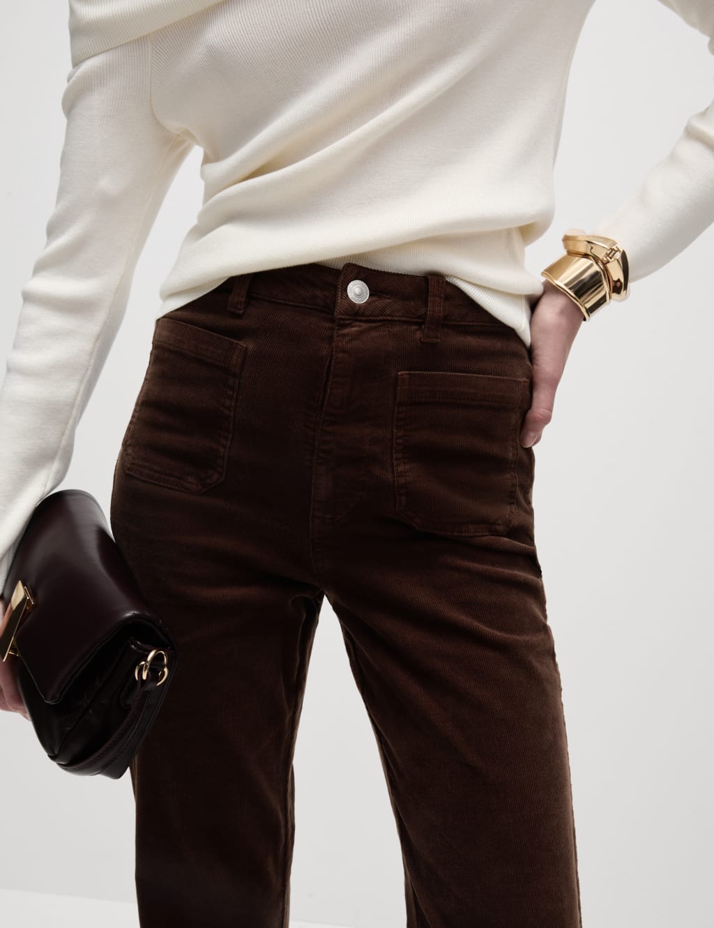 Morgan Trousers In Brown