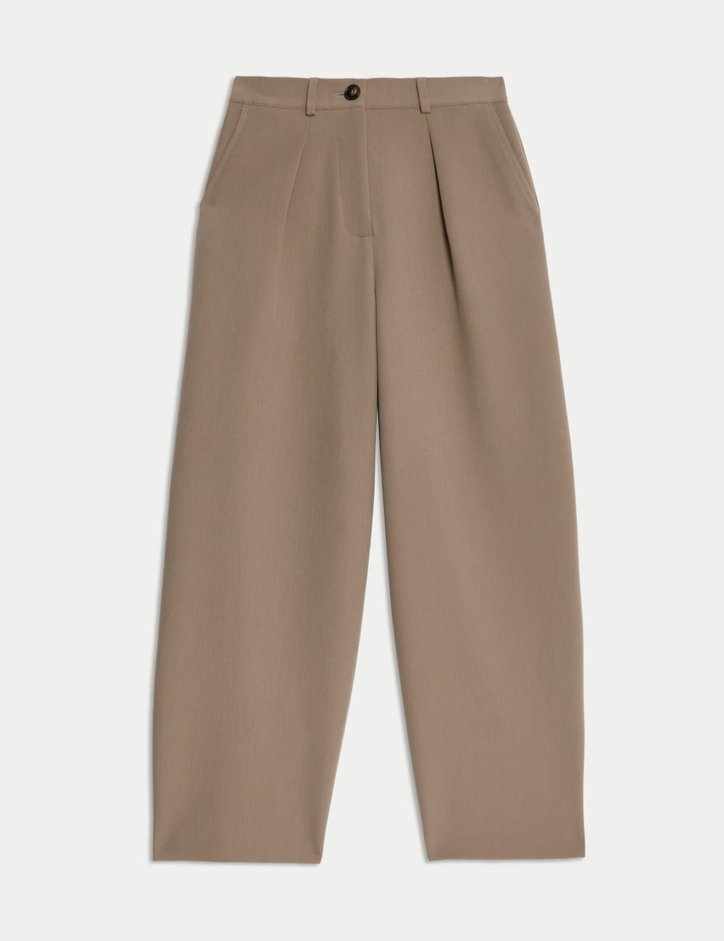 Barrel Leg Trousers