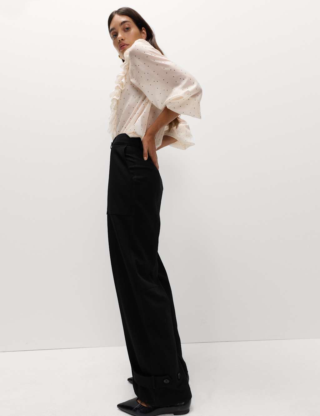 M&S Utility Trousers Black