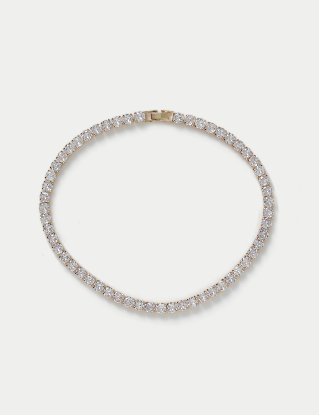 Cubic Zirconia Tennis Neckwear