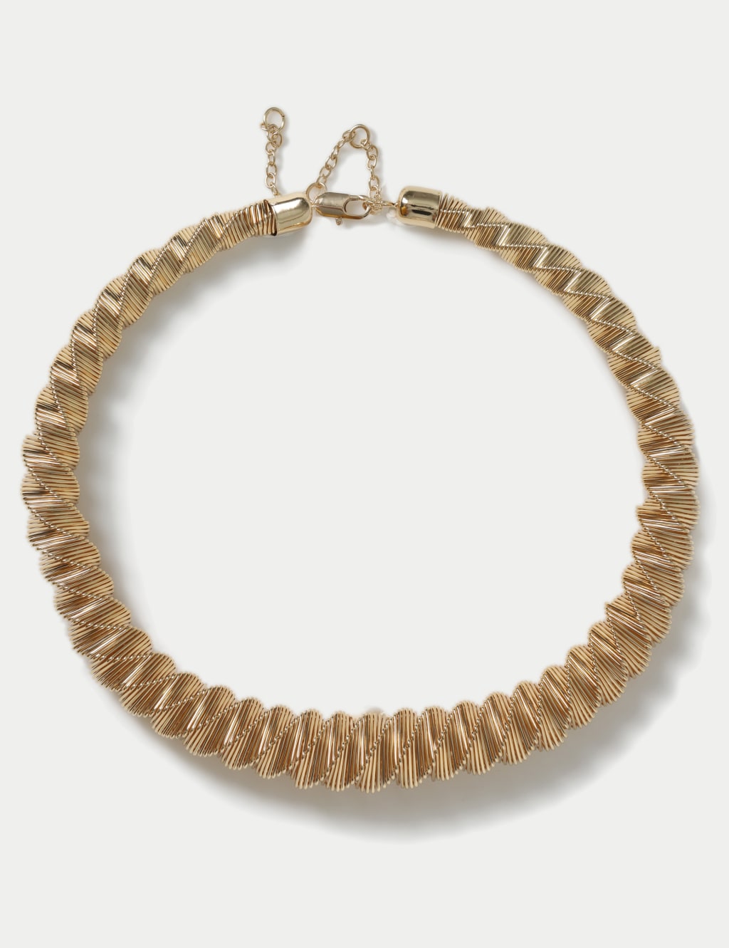 Twisted Continuous Detail Neckwear