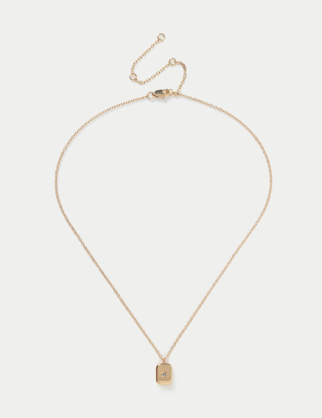 14ct Gold Plated September Birthstone Necklace