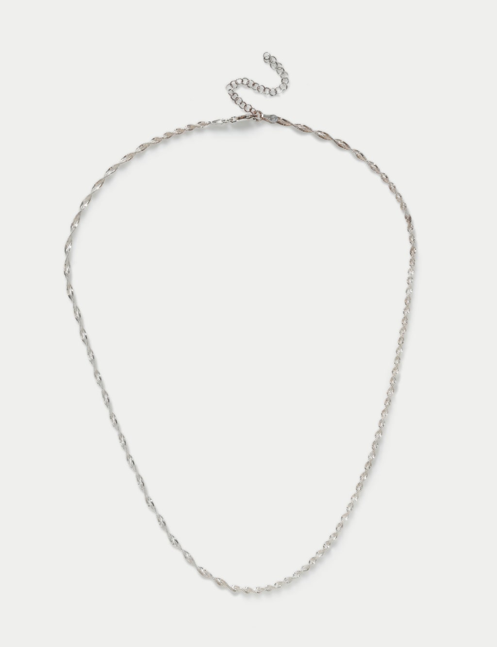 925 Sterling Silver Twist Necklace