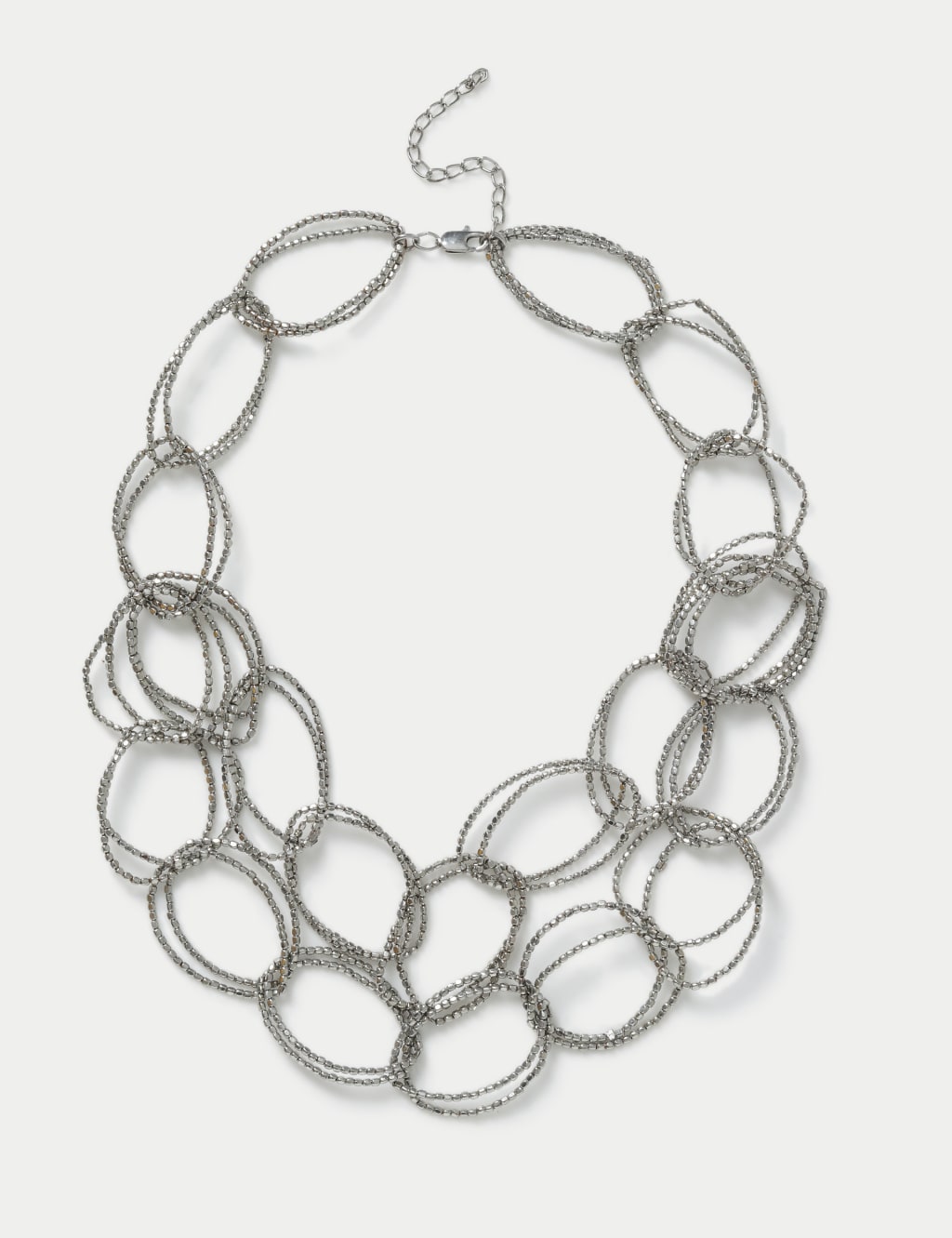 Circular Outline Detail Necklace