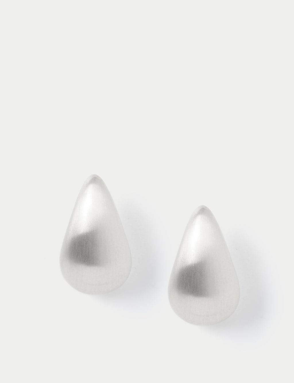 Tone Dome Drop Earrings
