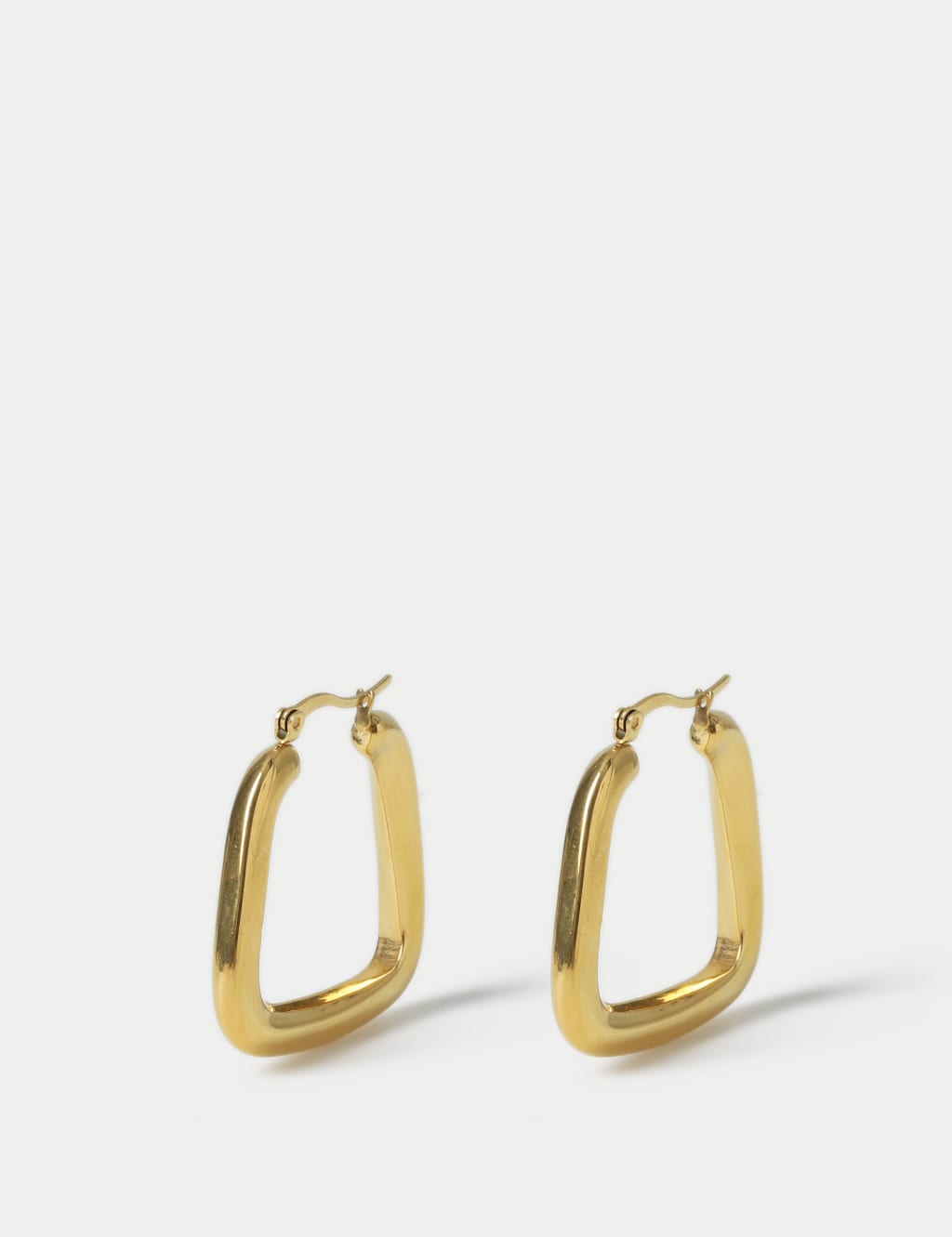 Oversized Square Hoop Earrings