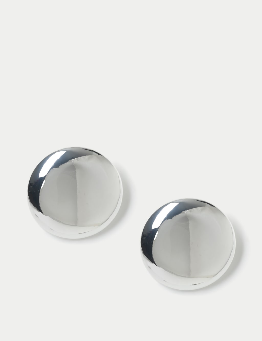 Oversized Disc Earrings