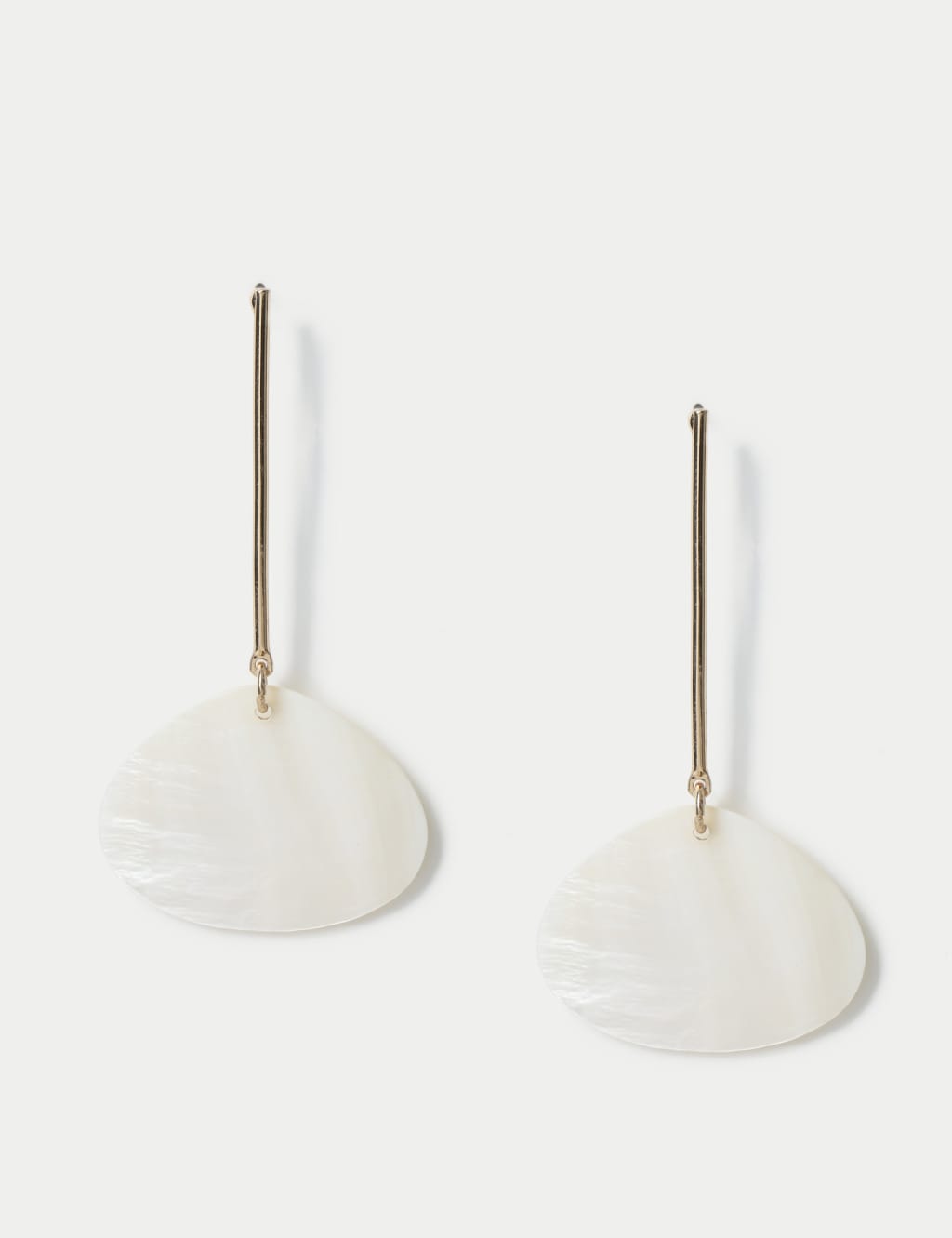 Shell Stick Drop Earrings